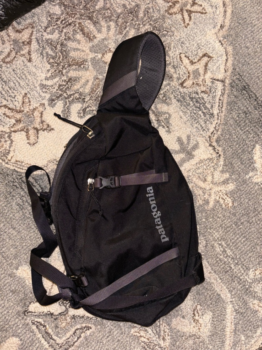 Patagonia Black Crossbody Sling Bag